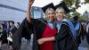 Shows DCU graduates on campus for October 2023 ceremonies