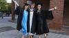 Shows DCU graduates on campus for October 2023 ceremonies