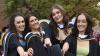 Shows DCU graduates on campus for October 2023 ceremonies