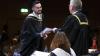 Shows DCU graduates on campus for October 2023 ceremonies