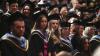 Shows DCU graduates on campus for October 2023 ceremonies