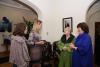 a group of women chatting