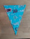 inside-out fabric triangle