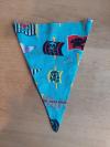 completetd fabric triangle