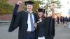 Graduates celebrate during DCU Autumn Graduation 2024. Pic: Kyran O’Brien/DCU