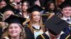 Graduates celebrate during DCU Autumn Graduation 2024. Pic: Kyran O’Brien/DCU