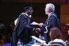 Graduates celebrate during DCU Autumn Graduation 2024. Pic: Kyran O’Brien/DCU