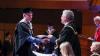 Graduates celebrate during DCU Autumn Graduation 2024. Pic: Kyran O’Brien/DCU