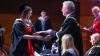 Graduates celebrate during DCU Autumn Graduation 2024. Pic: Kyran O’Brien/DCU