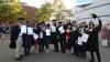 Graduates celebrate during DCU Autumn Graduation 2024. Pic: Kyran O’Brien/DCU