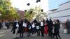 Graduates celebrate during DCU Autumn Graduation 2024. Pic: Kyran O’Brien/DCU