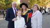 Graduates celebrate during DCU Autumn Graduation 2024. Pic: Kyran O’Brien/DCU