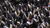 Graduates celebrate during DCU Autumn Graduation 2024. Pic: Kyran O’Brien/DCU