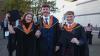 Graduates celebrate during day 2 of DCU Autumn Graduation 2024. Pic: Kyran O’Brien/DCU