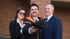 Graduates celebrate during day 2 of DCU Autumn Graduation 2024. Pic: Kyran O’Brien/DCU