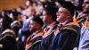 Graduates celebrate during day 2 of DCU Autumn Graduation 2024. Pic: Kyran O’Brien/DCU