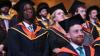 Graduates celebrate during day 2 of DCU Autumn Graduation 2024. Pic: Kyran O’Brien/DCU