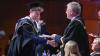 Graduates celebrate during day 2 of DCU Autumn Graduation 2024. Pic: Kyran O’Brien/DCU