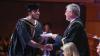 Graduates celebrate during day 2 of DCU Autumn Graduation 2024. Pic: Kyran O’Brien/DCU