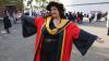 Graduates celebrate during day 2 of DCU Autumn Graduation 2024. Pic: Kyran O’Brien/DCU
