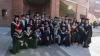 Graduates celebrate during day 2 of DCU Autumn Graduation 2024. Pic: Kyran O’Brien/DCU
