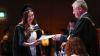 Graduates celebrate during day 2 of DCU Autumn Graduation 2024. Pic: Kyran O’Brien/DCU