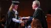 Graduates celebrate during day 2 of DCU Autumn Graduation 2024. Pic: Kyran O’Brien/DCU