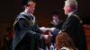 Graduates celebrate during day 2 of DCU Autumn Graduation 2024. Pic: Kyran O’Brien/DCU