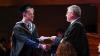 Graduates celebrate during day 2 of DCU Autumn Graduation 2024. Pic: Kyran O’Brien/DCU
