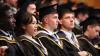 Graduates celebrate during day 2 of DCU Autumn Graduation 2024. Pic: Kyran O’Brien/DCU