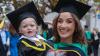 Graduates celebrate during day 2 of DCU Autumn Graduation 2024. Pic: Kyran O’Brien/DCU