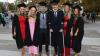 Graduates celebrate during day 2 of DCU Autumn Graduation 2024. Pic: Kyran O’Brien/DCU