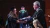 	Graduates celebrate during day 2 of DCU Autumn Graduation 2024. Pic: Kyran O’Brien/DCU