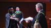 	Graduates celebrate during day 2 of DCU Autumn Graduation 2024. Pic: Kyran O’Brien/DCU