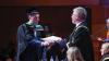 	Graduates celebrate during day 2 of DCU Autumn Graduation 2024. Pic: Kyran O’Brien/DCU