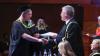 	Graduates celebrate during day 2 of DCU Autumn Graduation 2024. Pic: Kyran O’Brien/DCU