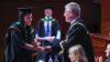 Graduates celebrate during day 2 of DCU Autumn Graduation 2024. Pic: Kyran O’Brien/DCU