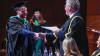 Graduates celebrate during day 2 of DCU Autumn Graduation 2024. Pic: Kyran O’Brien/DCU