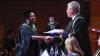 Graduates celebrate during day 2 of DCU Autumn Graduation 2024. Pic: Kyran O’Brien/DCU