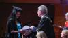 Graduates celebrate during day 2 of DCU Autumn Graduation 2024. Pic: Kyran O’Brien/DCU