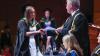 Graduates celebrate during day 2 of DCU Autumn Graduation 2024. Pic: Kyran O’Brien/DCU