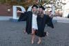 Graduates celebrate during day 3 of DCU Autumn Graduation 2024. Pic: Kyran O’Brien/DCU