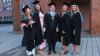 Graduates celebrate during day 3 of DCU Autumn Graduation 2024. Pic: Kyran O’Brien/DCU