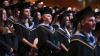 Graduates celebrate during day 3 of DCU Autumn Graduation 2024. Pic: Kyran O’Brien/DCU