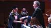 Graduates celebrate during day 3 of DCU Autumn Graduation 2024. Pic: Kyran O’Brien/DCU