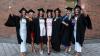 Graduates celebrate during day 3 of DCU Autumn Graduation 2024. Pic: Kyran O’Brien/DCU