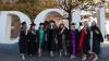Graduates celebrate during day 3 of DCU Autumn Graduation 2024. Pic: Kyran O’Brien/DCU