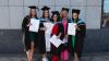Graduates celebrate during day 3 of DCU Autumn Graduation 2024. Pic: Kyran O’Brien/DCU