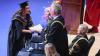Graduates celebrate during day 3 of DCU Autumn Graduation 2024. Pic: Kyran O’Brien/DCU