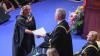 Graduates celebrate during day 3 of DCU Autumn Graduation 2024. Pic: Kyran O’Brien/DCU